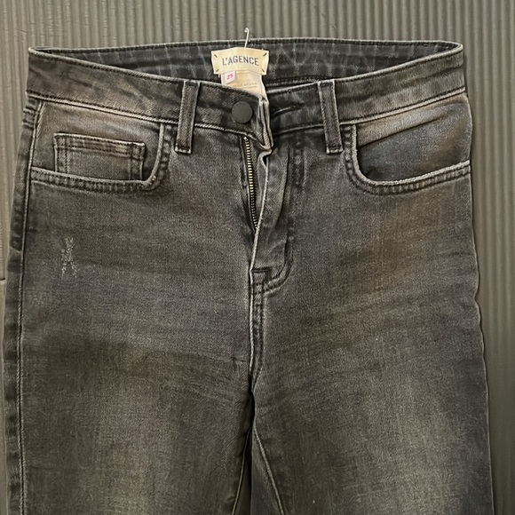 L’Agence black jeans with rips - Picture 2 of 6